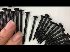 石膏ボードのTornillosの乾式壁は粗い糸の黒の隣酸塩ビューグルのヘッドねじをねじで締める