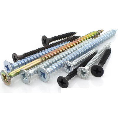 質  Flat Bugle Head Drywall Screws Fine Coarse Thread Self Drilling Wood Screw DIN 18182 工場